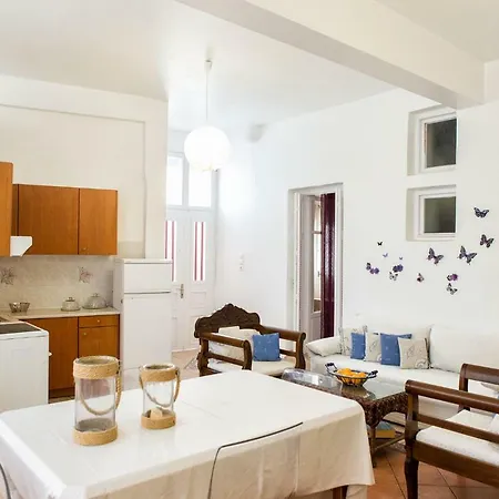 Town House For 6-16 With Ac 度假居 Páros